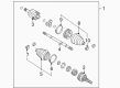 Buick Terraza Axle Shaft Diagram - 19256586