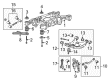 2013 Cadillac SRX Control Arm Diagram - 15853187