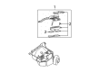 2003 Cadillac DeVille Chassis Wiring Harness Connector Diagram - 15328984