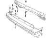 1998 Chevy Tracker Bumper Diagram - 91173384