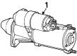 1996 Saturn SW2 Starter Diagram - 19260748