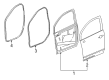 2018 GMC Terrain Weather Strip Diagram - 22999209