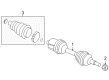 2012 Chevy Malibu Axle Shaft Diagram - 22873499