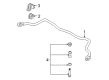 Buick Regal Sway Bar Bushing Diagram - 10290651