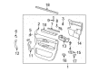 2008 Saturn Outlook Power Window Switch Diagram - 25936887