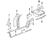 Cadillac Fleetwood Door Handle Diagram - 10163069