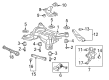 Chevy SS Control Arm Bolt Diagram - 92138973