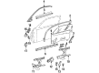 1997 Oldsmobile Achieva Window Regulator Diagram - 16636616