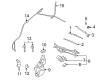 2008 Cadillac SRX Washer Reservoir Diagram - 88958248