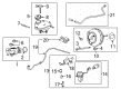 Buick LaCrosse Brake Booster Vacuum Hose Diagram - 23226563