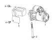 2021 GMC Savana 3500 Starter Diagram - 12724248