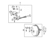 2007 Pontiac Vibe Brake Proportioning Valve Diagram - 94853023