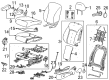 Chevy Seat Cushion Pad Diagram - 95019557