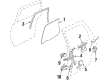 1990 Buick Electra Door Moldings Diagram - 25551364