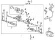 2011 Chevy Volt Tie Rod Diagram - 13286687