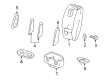 1995 Chevy Blazer Cup Holder Diagram - 12383699