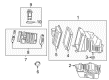 Chevy Impala Air Filter Diagram - 20828567