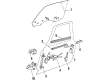 1987 Oldsmobile Cutlass Salon Window Regulator Diagram - 20209183