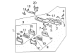 1996 Oldsmobile Cutlass Supreme Headlight Diagram - 16510744