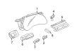 2000 Cadillac DeVille Blower Control Switches Diagram - 10359470