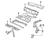 2002 Cadillac Eldorado Floor Pan Diagram - 3543677