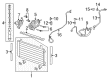 2009 Pontiac G8 A/C Hose Diagram - 92193510