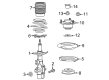 2024 Cadillac CT5 Coil Springs Diagram - 85516880