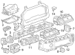 2024 Chevy Silverado 3500 HD A/C Switch Diagram - 85605648