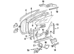 1996 Chevy Impala Weather Strip Diagram - 17927356