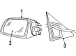 1988 Buick Regal Mirror Cover Diagram - 10063183