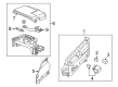 2017 Cadillac CTS Fuse Box Diagram - 84039198