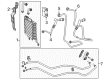 2017 Chevy SS Transmission Oil Cooler Diagram - 92457299