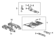 Buick Envision Floor Pan Diagram - 84784176