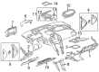 Chevy Dash Panel Vent Portion Covers Diagram - 22929176