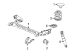 2008 Pontiac G5 Shock Absorber Diagram - 22696400