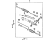 Oldsmobile Intrigue Rack And Pinion Diagram - 26079916