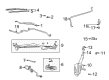 2000 Buick LeSabre Washer Reservoir Diagram - 12487600