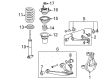 2010 GMC Sierra 3500 HD Control Arm Diagram - 20869199