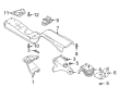 Chevy Tracker Engine Mount Diagram - 30026891