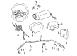 2003 Saturn LW200 Air Bag Clockspring Diagram - 15298228