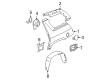 2004 GMC Envoy XUV Fender Splash Shield Diagram - 15112730