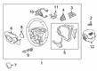 2023 Cadillac XT6 Steering Wheel Diagram - 85128541