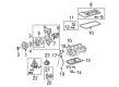 Pontiac Thermostat Housing Diagram - 19185492