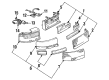 1994 Oldsmobile 98 Forward Light Harness Connector Diagram - 12003758