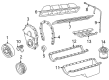 GMC Oil Pan Baffle Diagram - 12590688