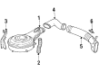 Chevy S10 Air Intake Coupling Diagram - 14027930