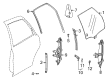 2001 Saturn LW300 Window Regulator Diagram - 22682242