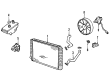 1987 Chevy Corsica Fan Shroud Diagram - 22123863