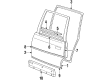 Buick Century Weather Strip Diagram - 20251084