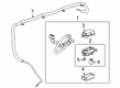 Chevy Silverado 1500 LTD Battery Cable Diagram - 84524205